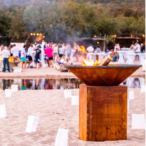 barbacoa de leña