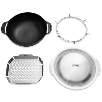 Wok y Vaporera Weber Crafted 2