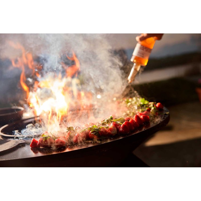 barbacoa de leña