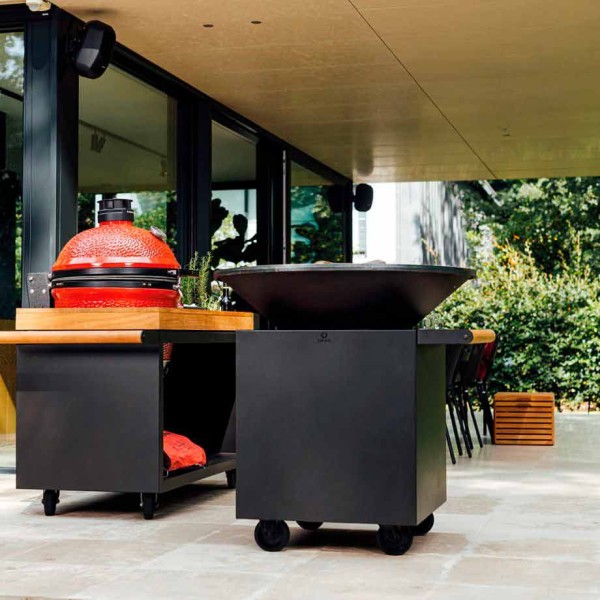 barbacoa de leña