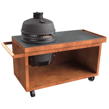 OFYR Kamado Table Corten 150 PRO+ Ceramic Dark Grey 2