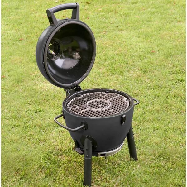 barbacoa portátil de carbón