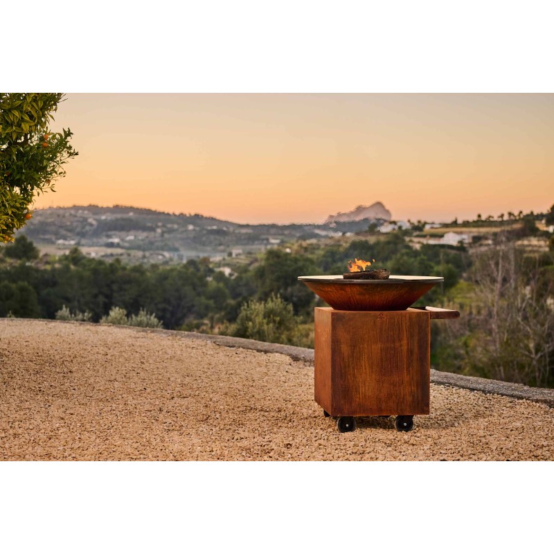 barbacoa de leña