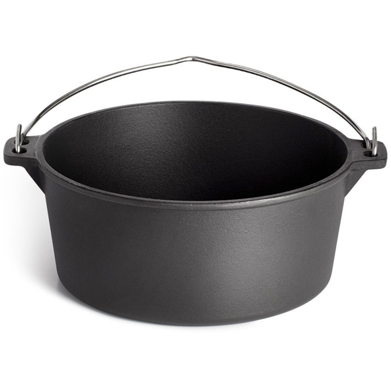 olla de hierro fundido
