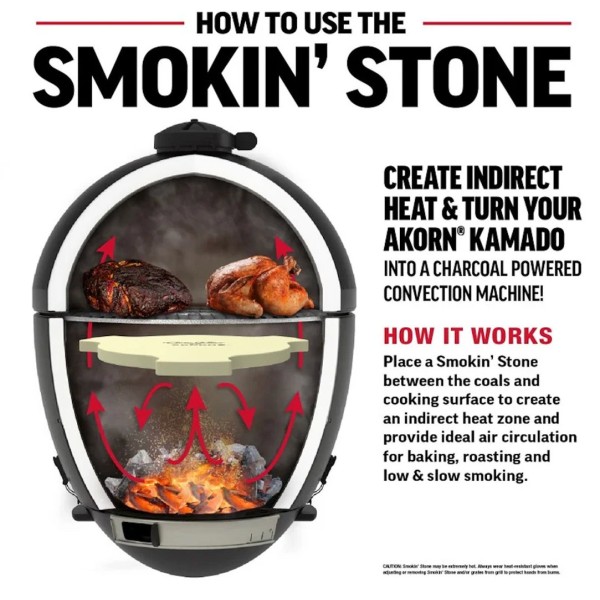 Deflector Char-Griller Akorn Junior