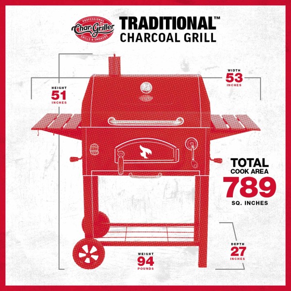 Char-Griller 30'' Traditional