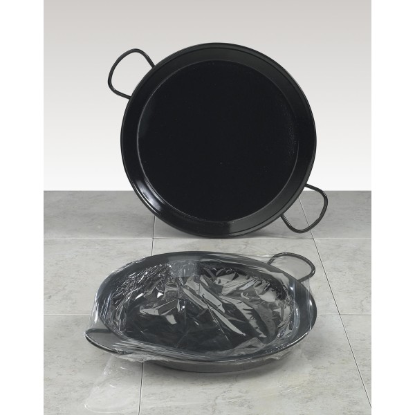 Paella esmaltada Vaello La Valenciana de 40 cm (9 raciones)