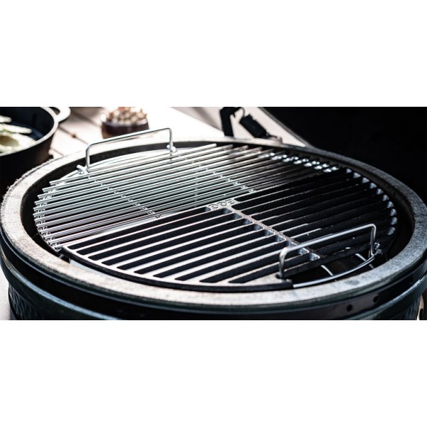 Parrilla Media Luna Inox Big Green Egg