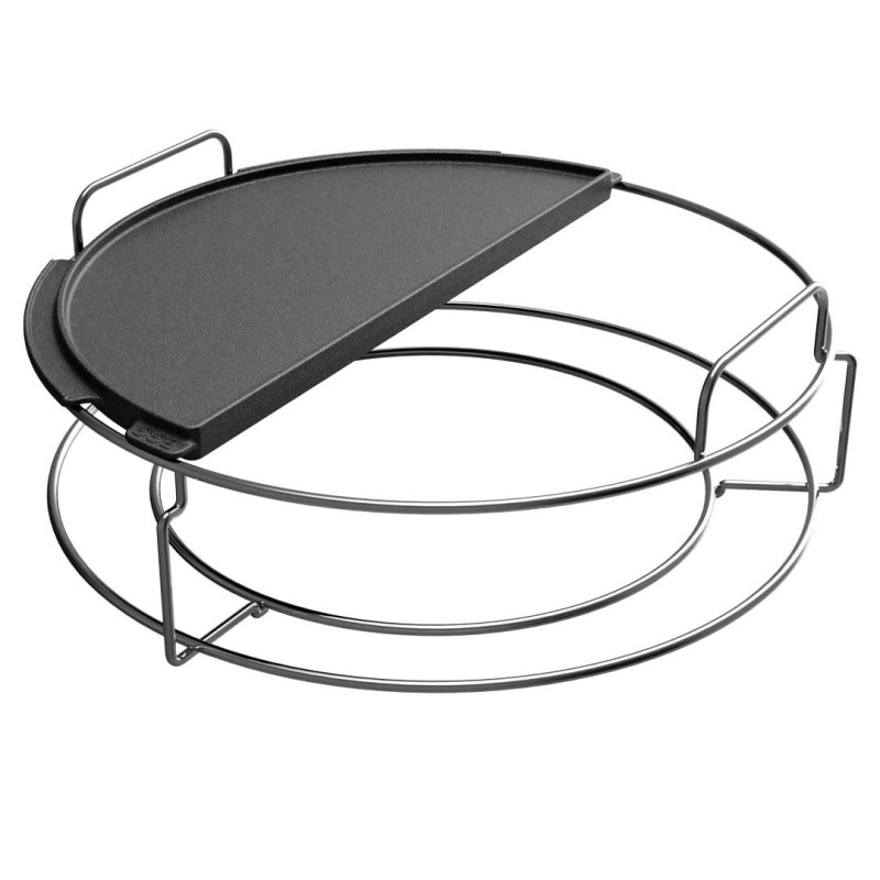 Plancha Media Luna de Hierro Fundido (BGE)