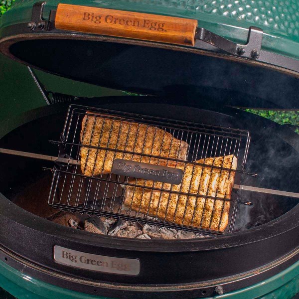 Cesta Plana para Rustidor Big Green Egg