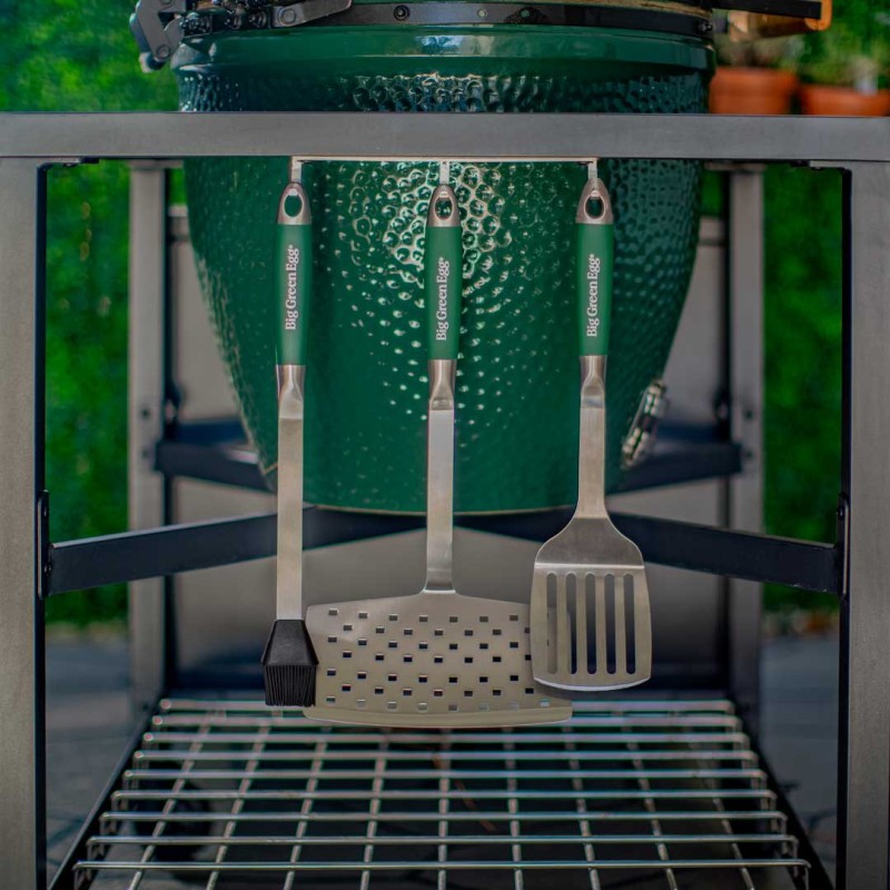 Set de Utensilios Inox Big Green Egg