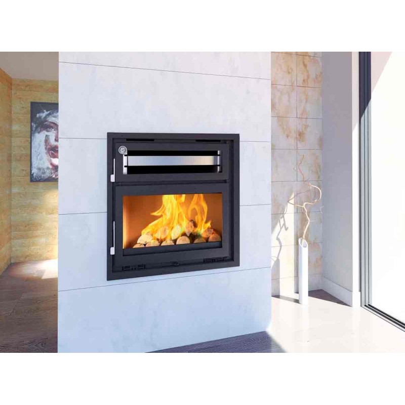 Insertable de leña con Horno I-180 H