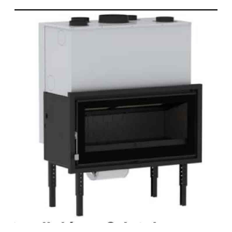 Insertable de Leña Panorámico con Campana IC-100 FKC