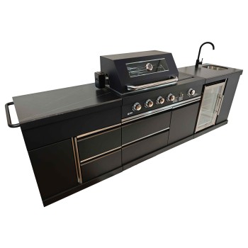 Cocina Exterior Acero Inoxidable Esmaltado Barcelona 2