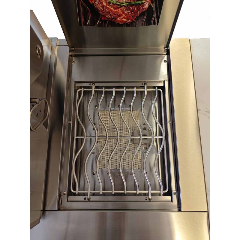 Cocina Exterior Acero Inoxidable Esmaltado Ibiza