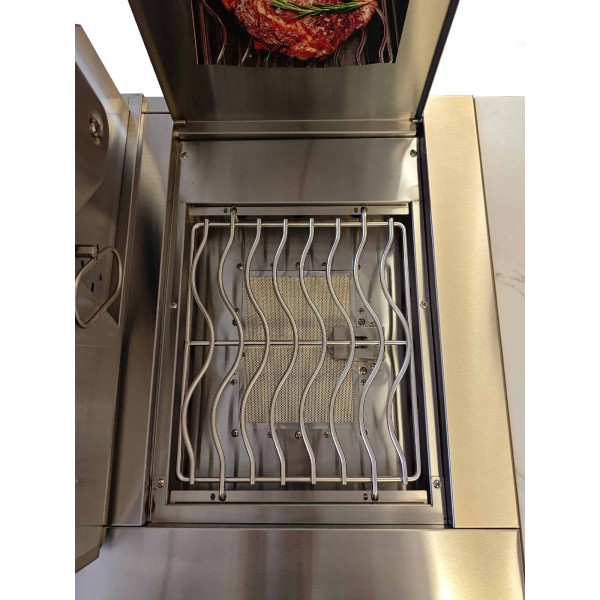 Cocina Exterior Acero Inoxidable Esmaltado Ibiza