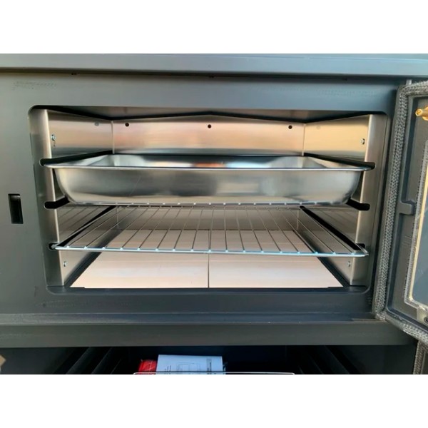 Barbacoa con Horno Inox y Puerta de Fundición BH-180 HP