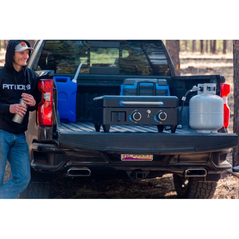 Plancha Pit Boss Ultimate 2 Quemadores con Carro