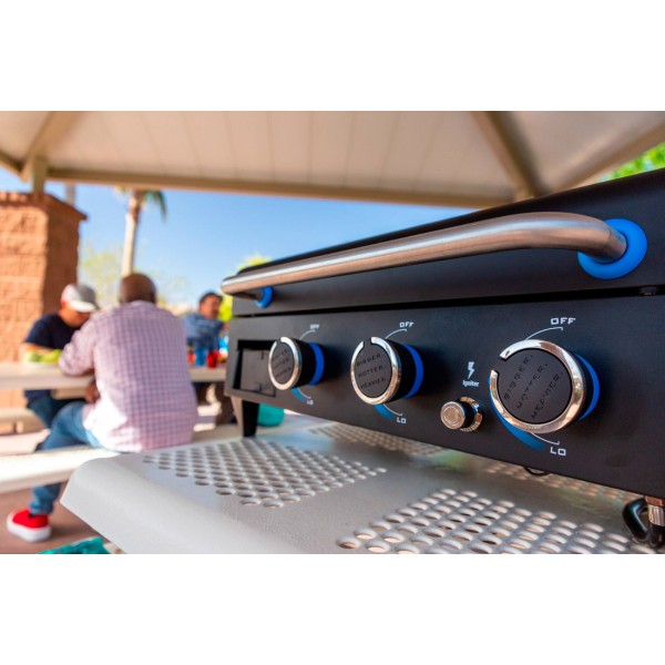Plancha Pit Boss Ultimate 3 Quemadores con Carro