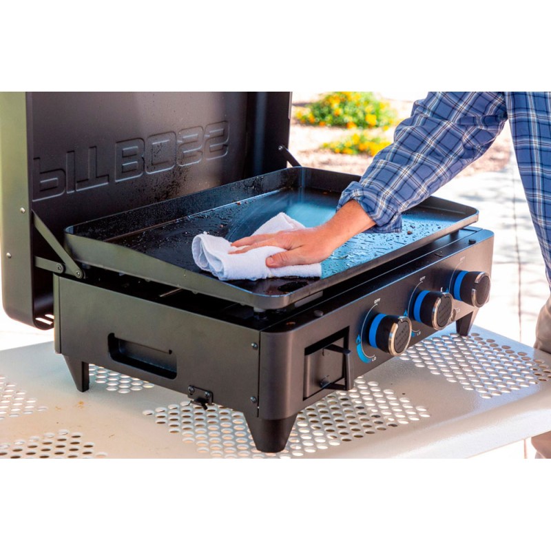 Plancha Pit Boss Ultimate 3 Quemadores con Carro