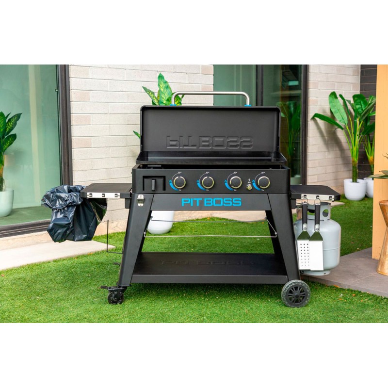 Plancha Pit Boss Ultimate 4 Quemadores con Carro