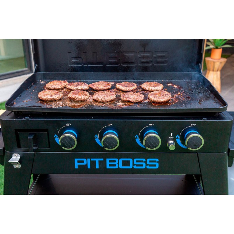 Plancha Pit Boss Ultimate 4 Quemadores con Carro