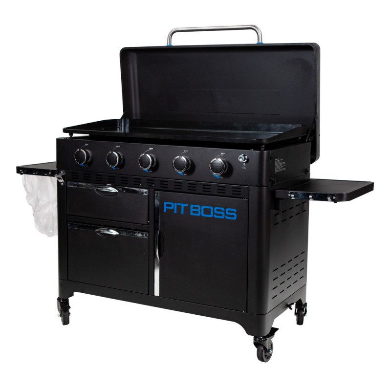 Plancha Pit Boss Ultimate 5 Quemadores con Carro
