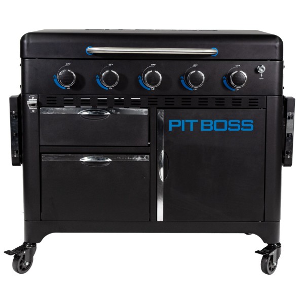 Plancha Pit Boss Ultimate 5 Quemadores con Carro