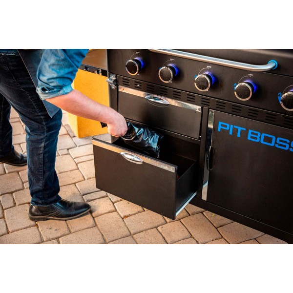 Plancha Pit Boss Ultimate 5 Quemadores con Carro
