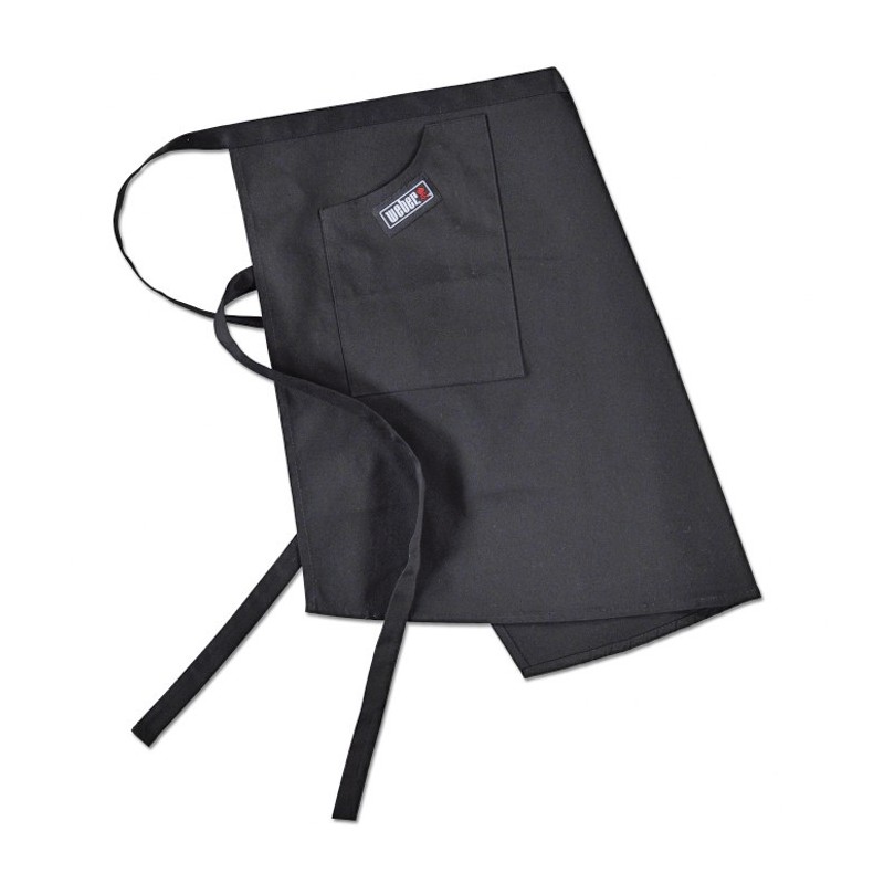 Delantal corto negro Weber