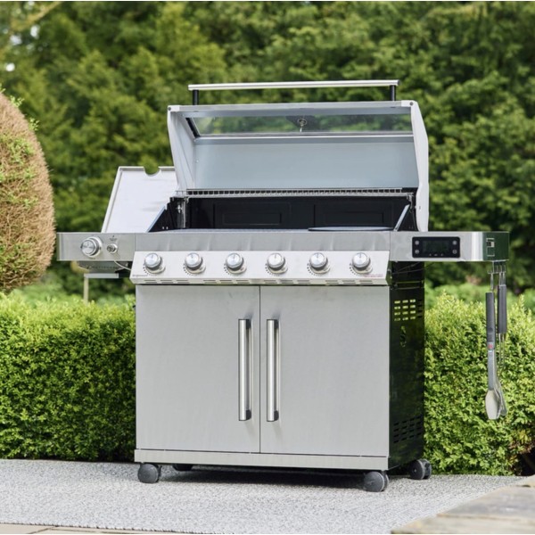 Grillstream Gourmet 6B Híbrida con Carro