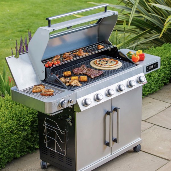 Grillstream Gourmet 6B Híbrida con Carro