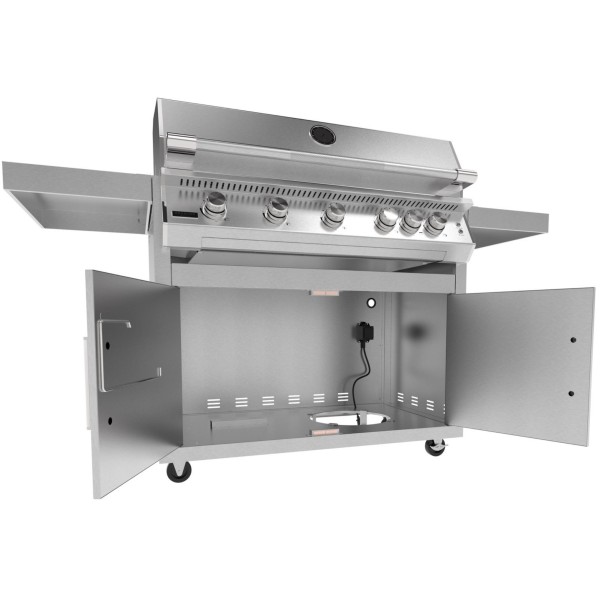 Barbacoa Brabura Fusion 500 CRS con Carro