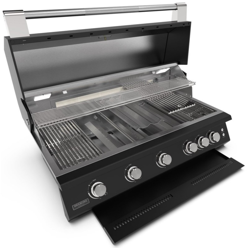 Barbacoa Brabura Fusion 500 CRMS con Carro