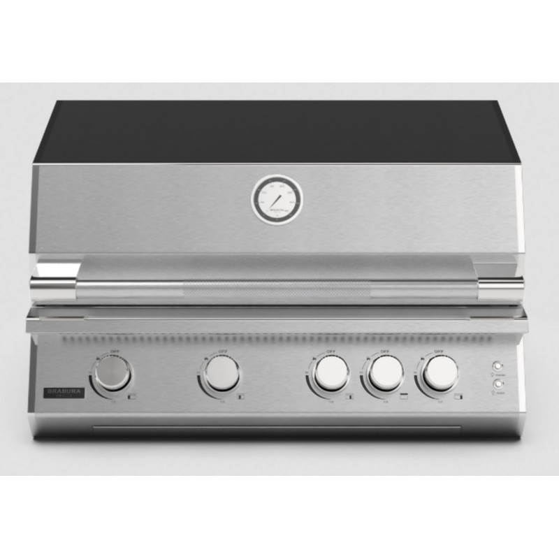 Barbacoa Brabura Fusion 400 CRSM con Carro