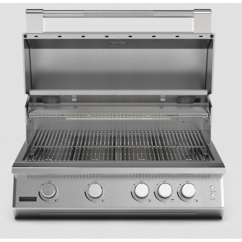 Barbacoa Brabura Fusion 400 CRSM con Carro