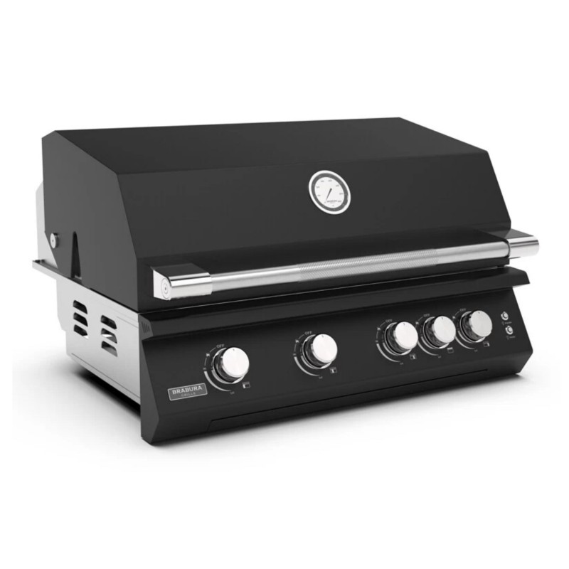 Barbacoa Brabura Fusion 400 CRMM con Carro