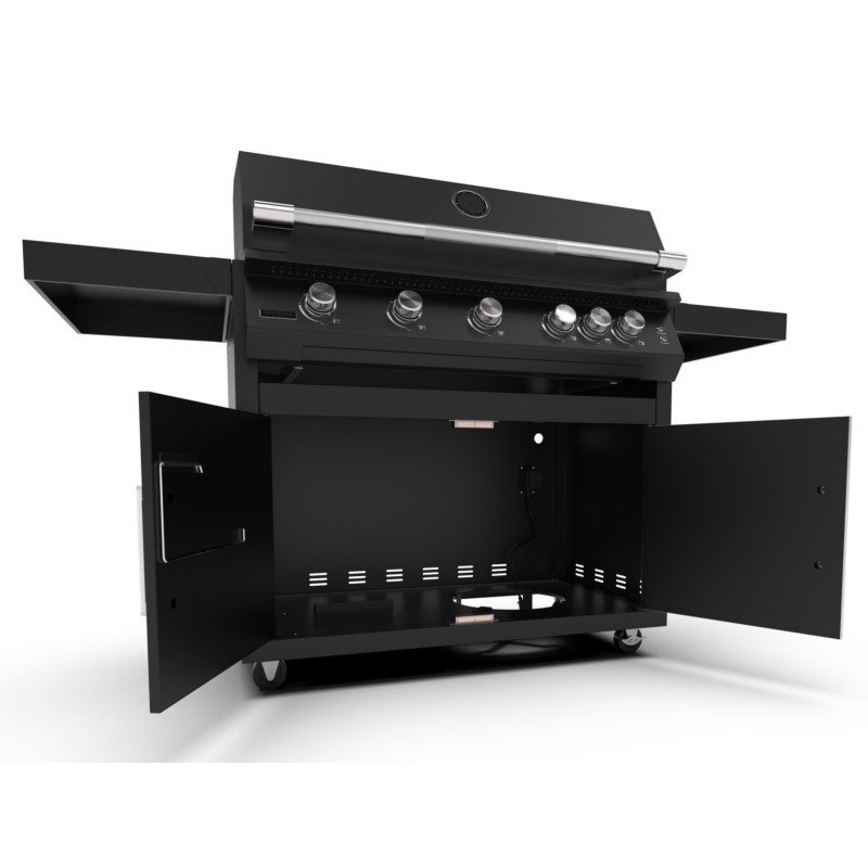 Barbacoa Brabura Fusion 500 CRMM con Carro