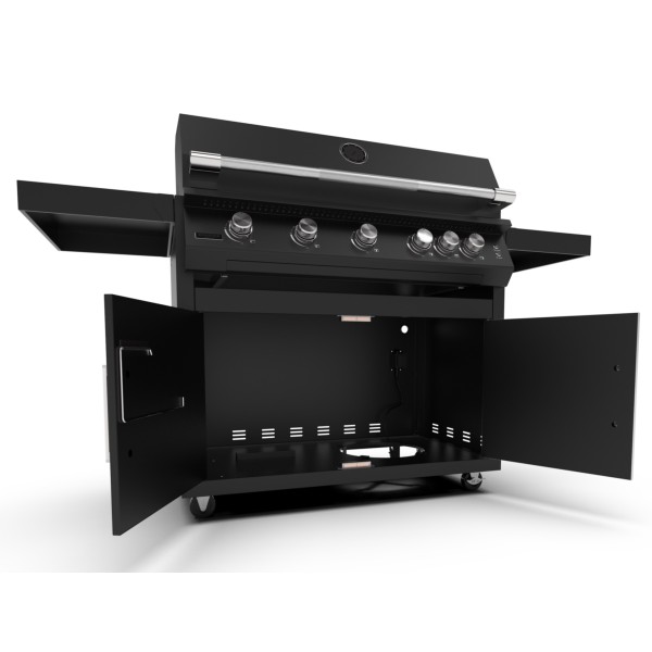 Barbacoa Brabura Fusion 500 CRMM con Carro