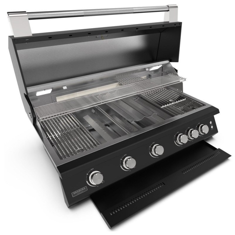 Barbacoa Brabura Fusion 500 CRMM con Carro