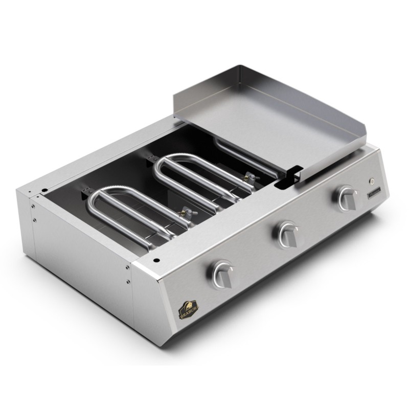 Plancha Brabura L Class Inox 30