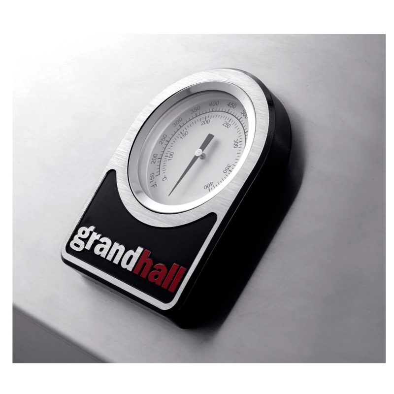Cocina Exterior Acero Inoxidable y Piedra Alicante Pro Inox. termometro