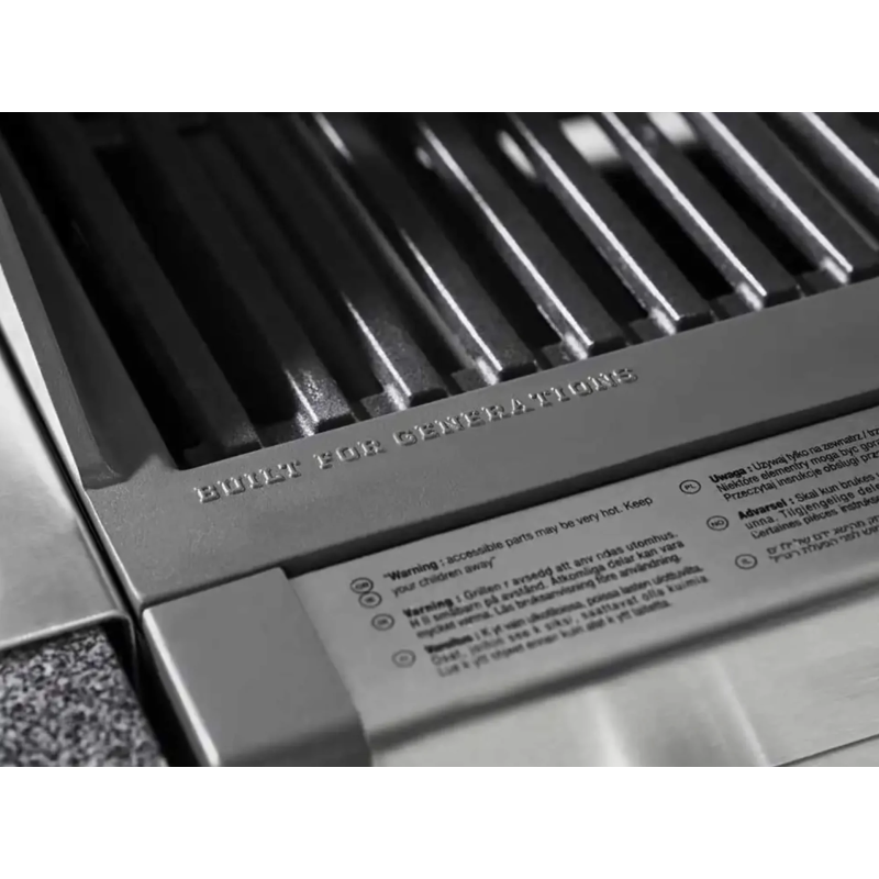 Cocina Exterior Acero Inoxidable y Piedra Alicante Pro Inox. parrilla