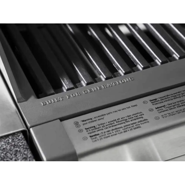 Cocina Exterior Acero Inoxidable y Piedra Alicante Pro Inox. parrilla