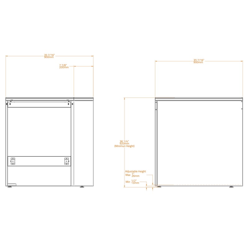 Módulo Rinconera CT 90 Brabura