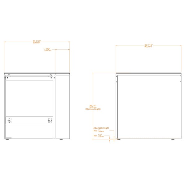 Módulo Rinconera CT 90 Brabura