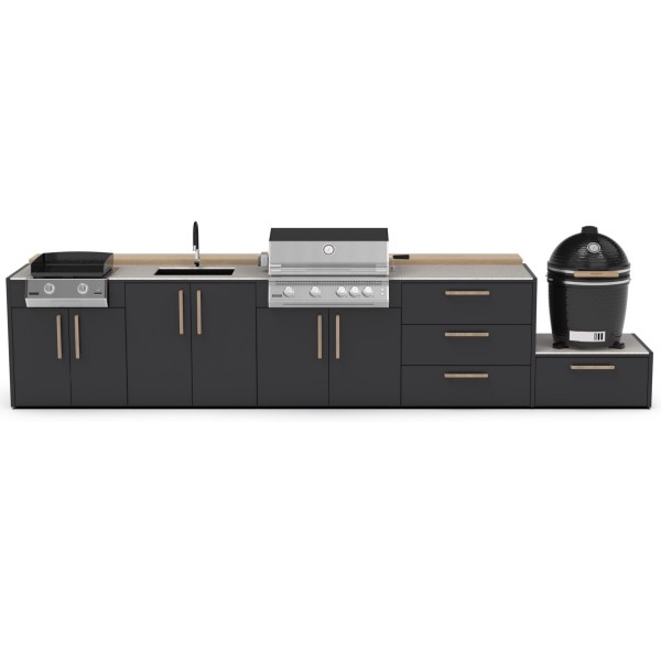 Cocina Exterior Modular C004 Brabura