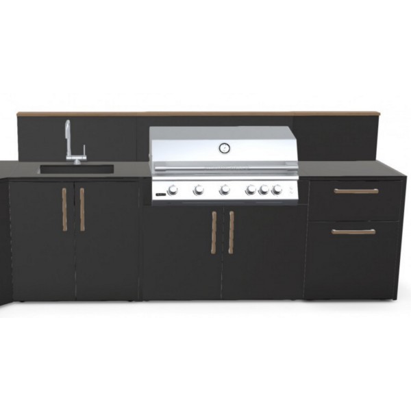 Cocina Exterior Modular V12 Brabura