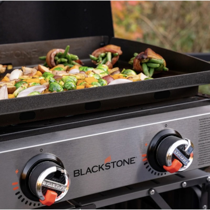 Plancha de Gas 2 Quemadores Blackstone