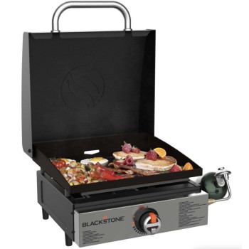 Plancha de Gas 1 Quemador con Tapa Blackstone 2